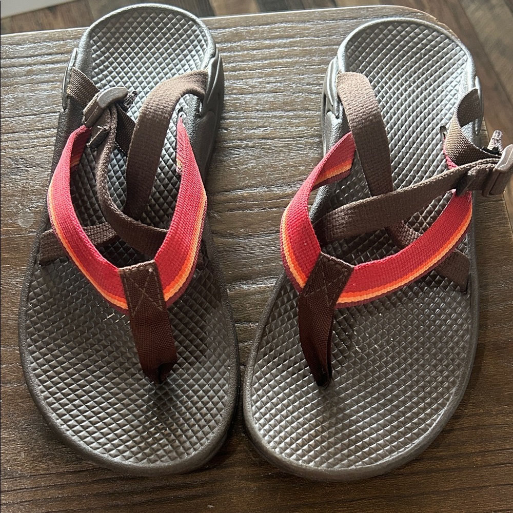 Chaco Women's Sandals in Brown and Red